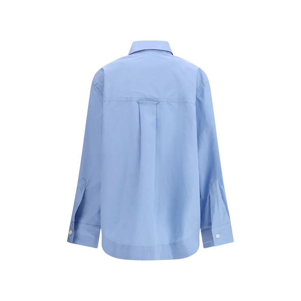 Ami Paris Blue Cotton Dress Shirt by Ami Paris