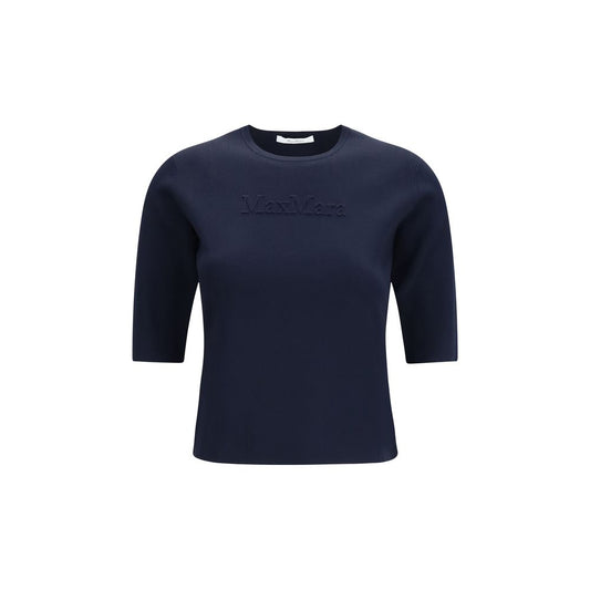 T-shirt Max Mara Pure femme Mxpauster en viscose crème – MA-2611361098600004