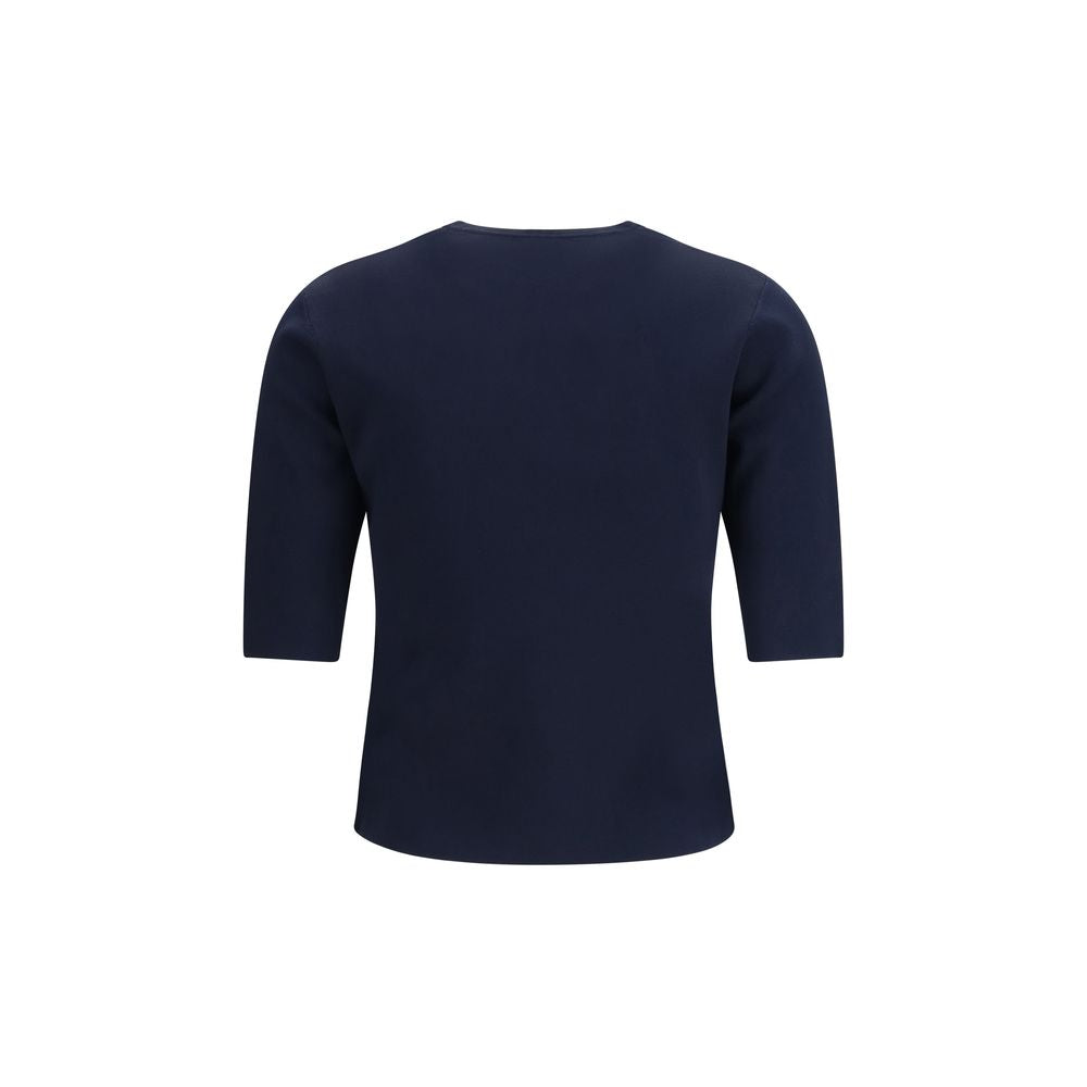 T-shirt Max Mara Pure femme Mxpauster en viscose crème – MA-2611361098600004