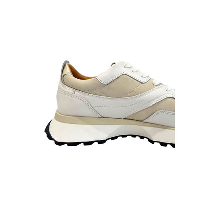 Hugo Boss White Leather Men Sneaker