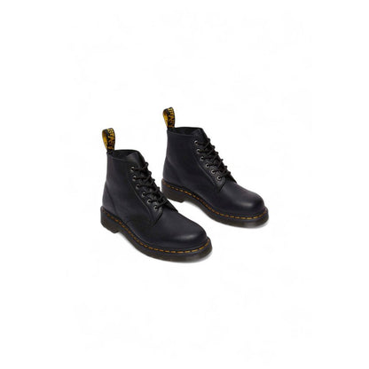 Dr. Martens Black Leather Athletic Sneakers