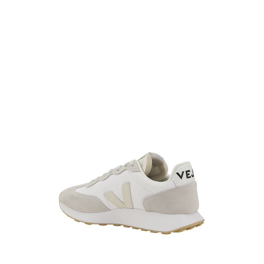 Veja White Rubber Athletic Sneakers