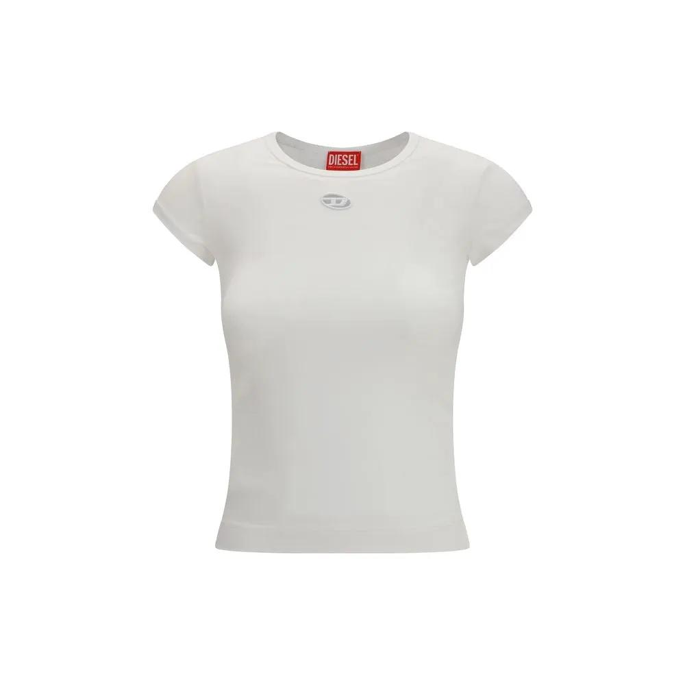 Diesel White Cotton T-Shirt by Diesel