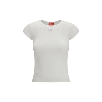Diesel White Cotton T-Shirt by Diesel