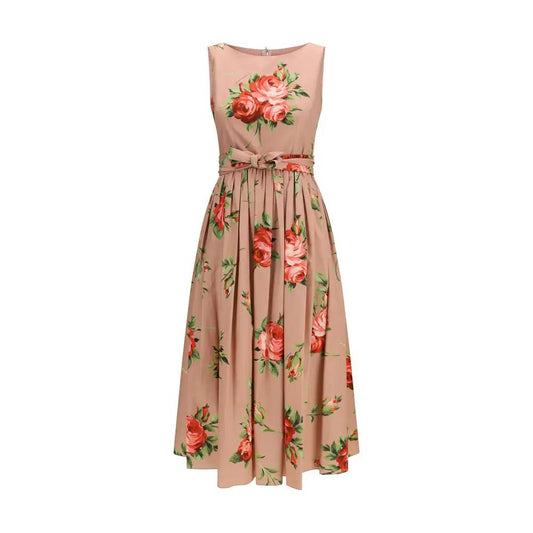 Dolce & Gabbana Multicolor Cotton Casual Dress by Dolce & Gabbana