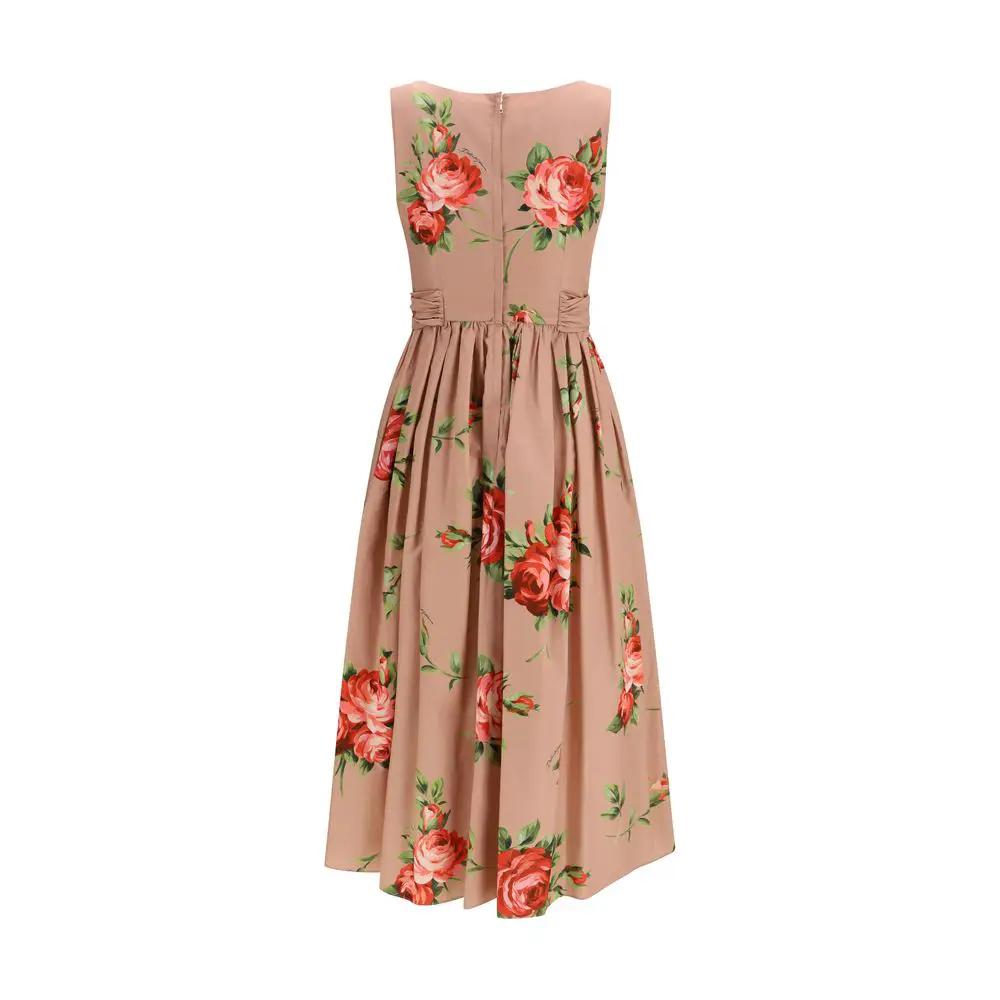 Dolce & Gabbana Multicolor Cotton Casual Dress by Dolce & Gabbana