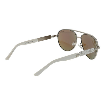 Guess Silver Metal Sunglasses