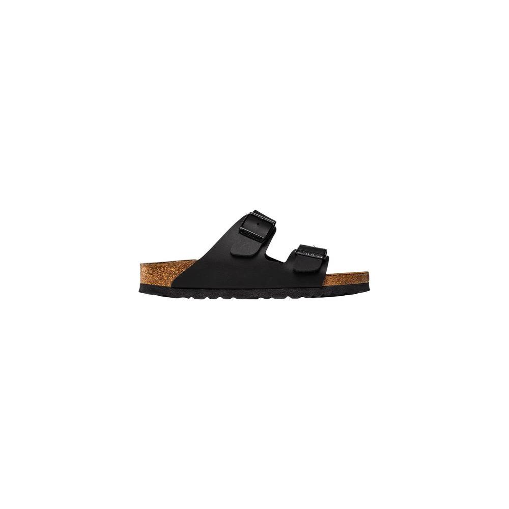 Birkenstock Black Synthetic Flat Sandals by Birkenstock