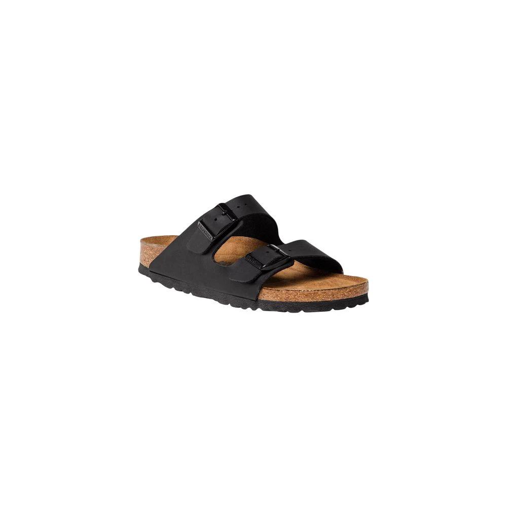 Birkenstock Black Synthetic Flat Sandals by Birkenstock