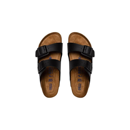 Birkenstock Black Synthetic Flat Sandals by Birkenstock