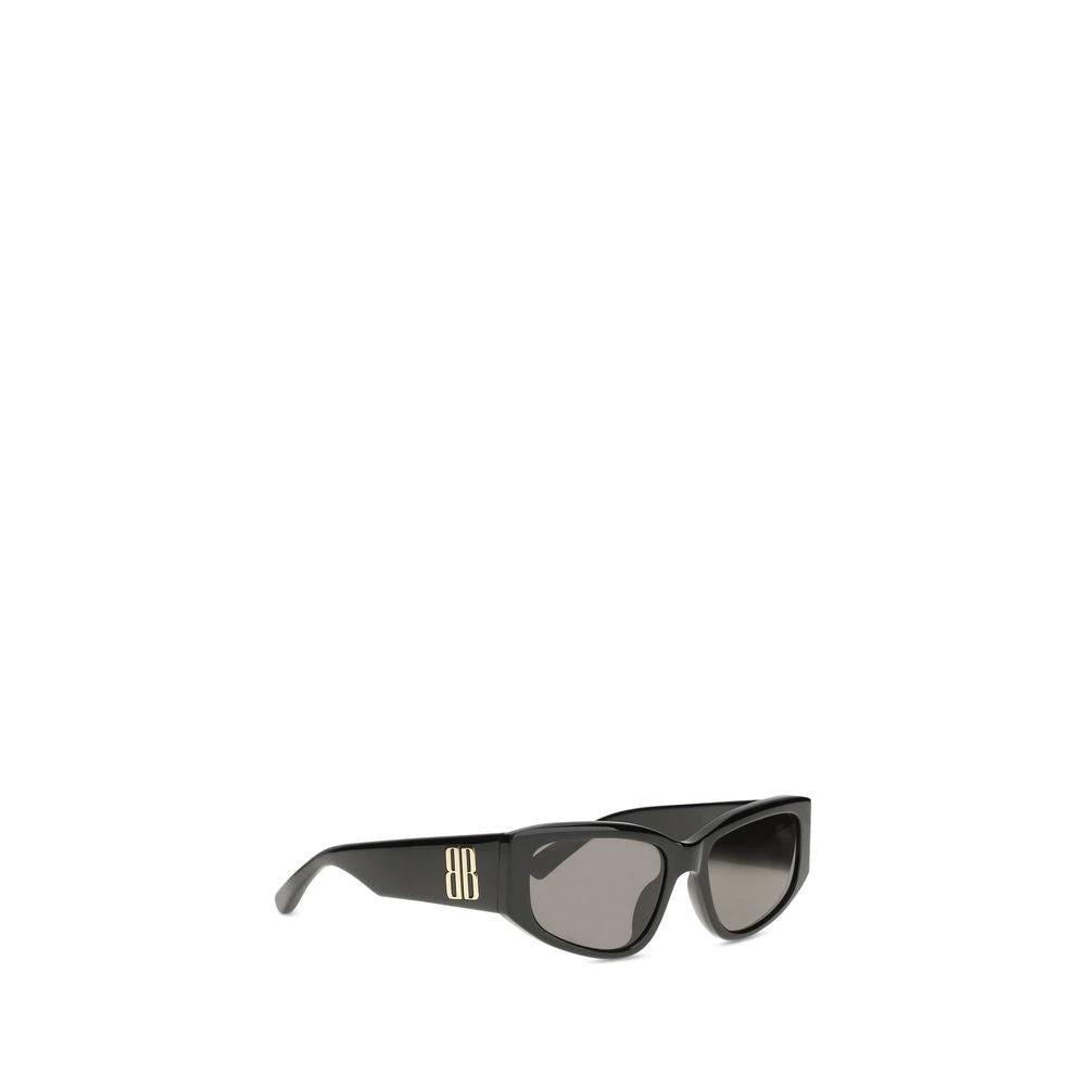Balenciaga Black Acetate Sunglasses by Balenciaga