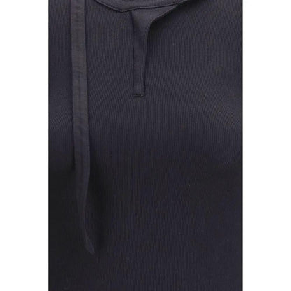 Diesel Black Cotton Long Sleeve T-Shirt by Diesel