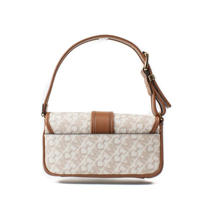 Sac Bandouliere Beige Michael Kors En Toile Pour Femme