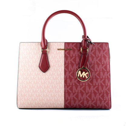 Sac À Main Multicolore Michael Kors En Toile Rose Pour Femme