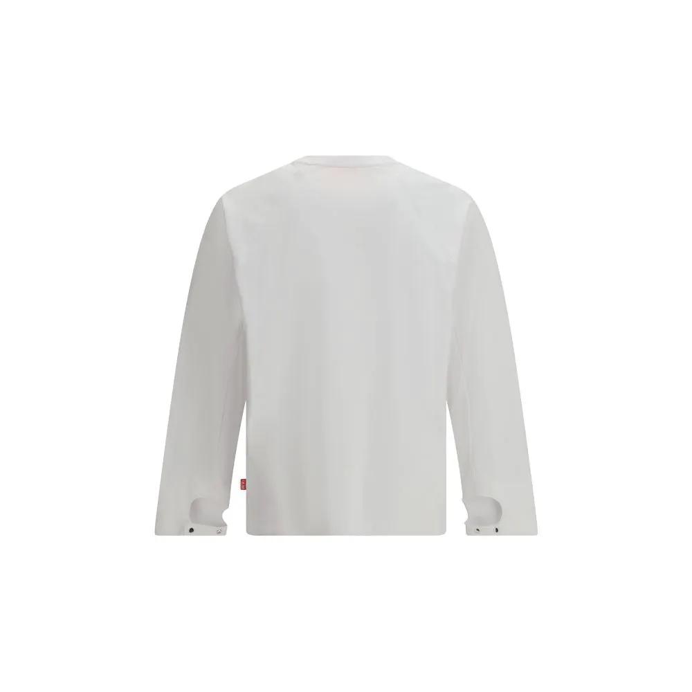 Diesel White Cotton Sportswear by Diesel
