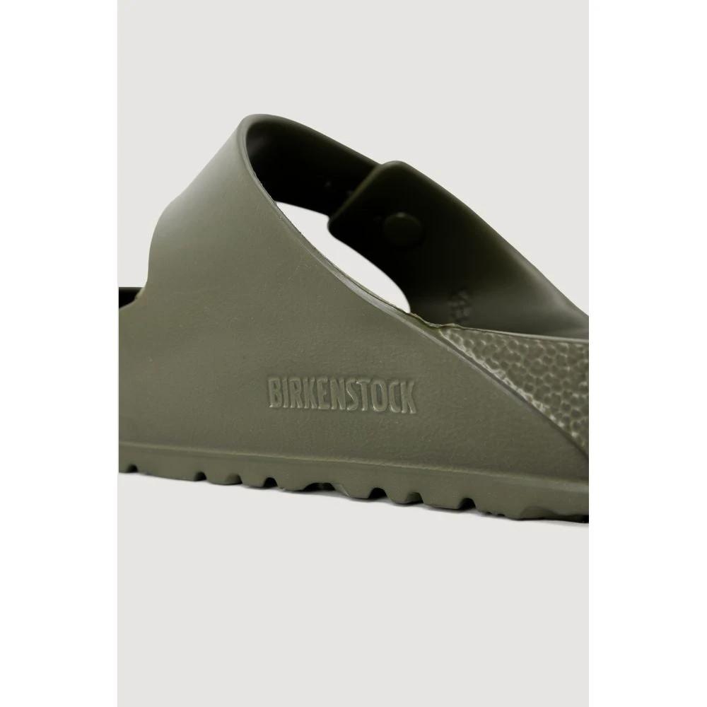 Birkenstock Green Plastic Flat Sandals by Birkenstock