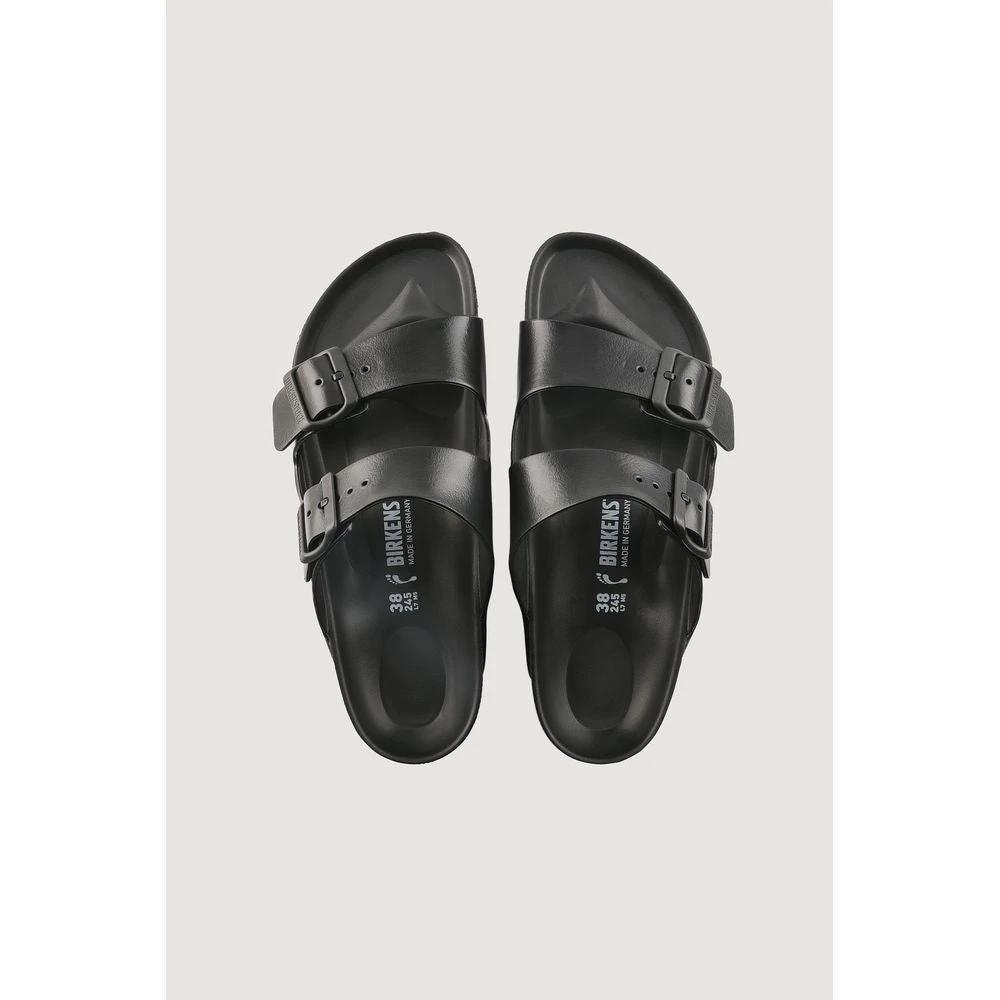 Birkenstock Black Polyester Flat Sandals by Birkenstock