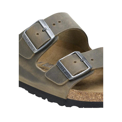Birkenstock Bicolor Leather Flat Sandals by Birkenstock