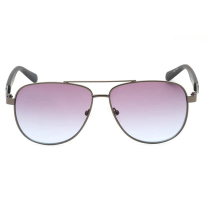 Lunettes De Soleil Guess Homme Métal Gris Dégradé Bleu