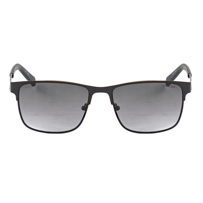 Guess Lunettes De Soleil Noires En Métal Lentilles Grises Modèle GF5098 5602B