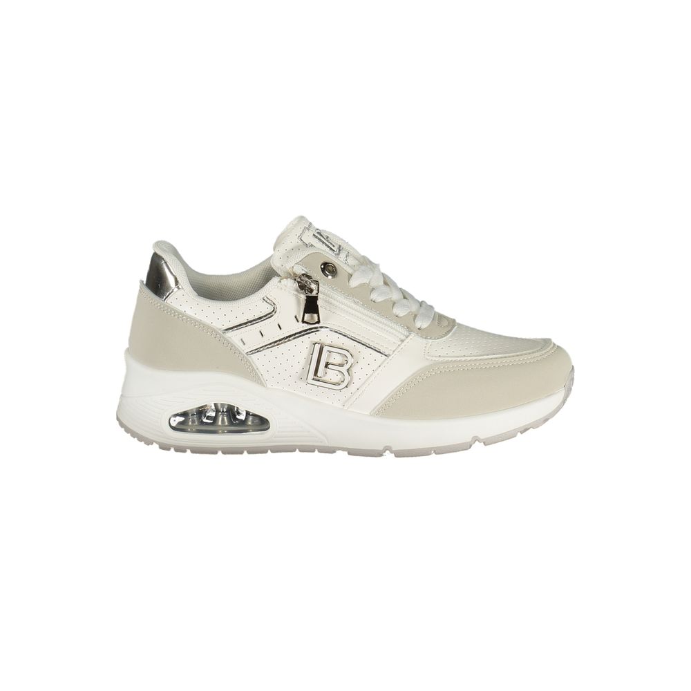 Sneakers Laura Biagiotti Blanc Femme – Authentique | HBPS Fashion