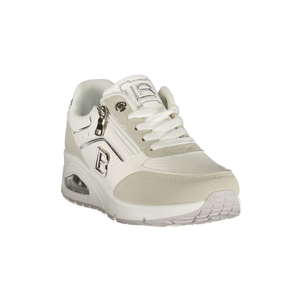 Sneakers Laura Biagiotti Blanc Femme – Authentique | HBPS Fashion