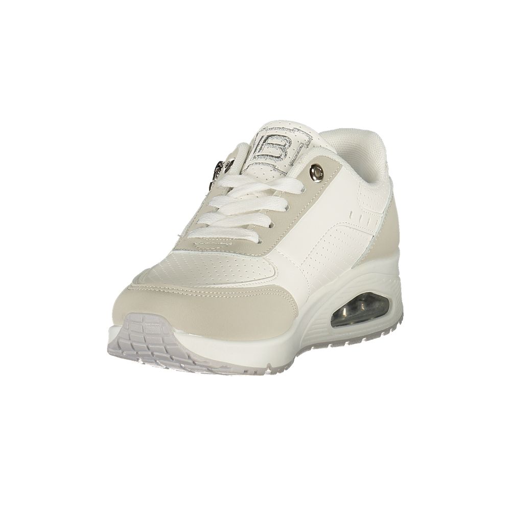 Sneakers Laura Biagiotti Blanc Femme – Authentique | HBPS Fashion