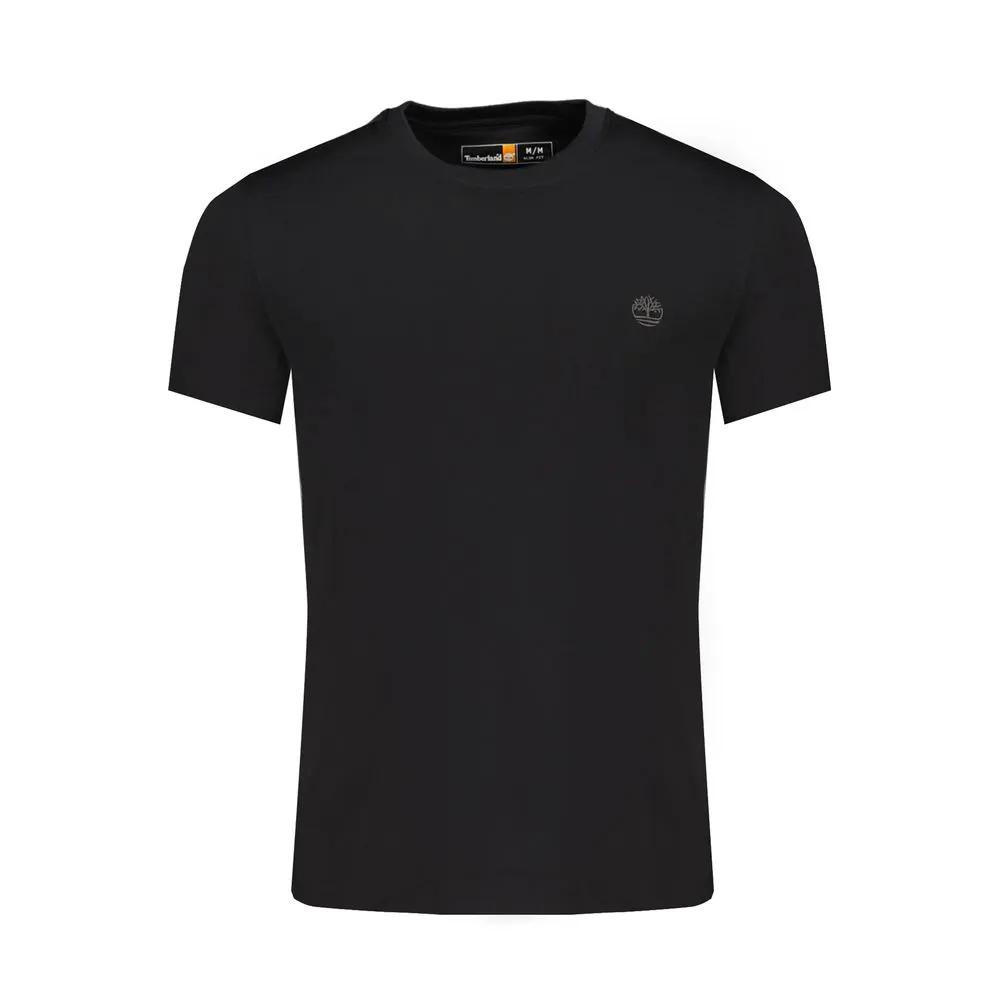 Timberland Black Cotton Men T-Shirt by Timberland