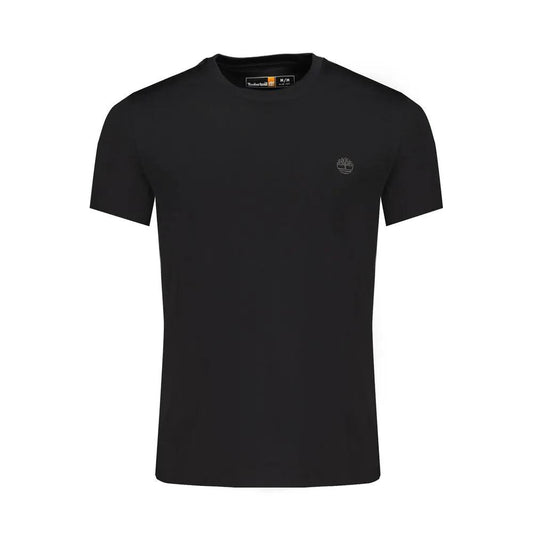 Timberland Black Cotton Men T-Shirt by Timberland