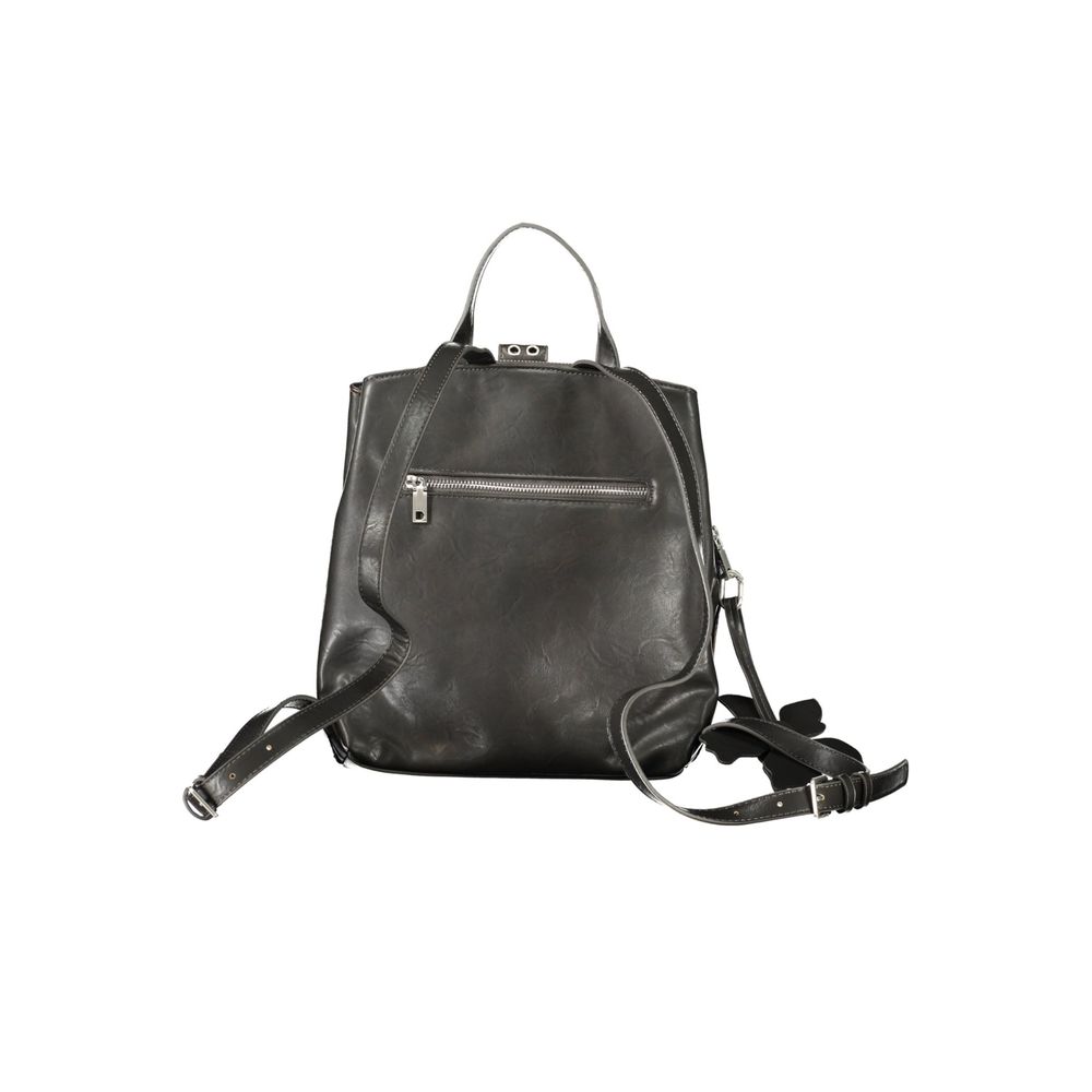 Sac à dos Desigual femme mini Curio Choco Sumy en polyuréthane noir – DE-43323