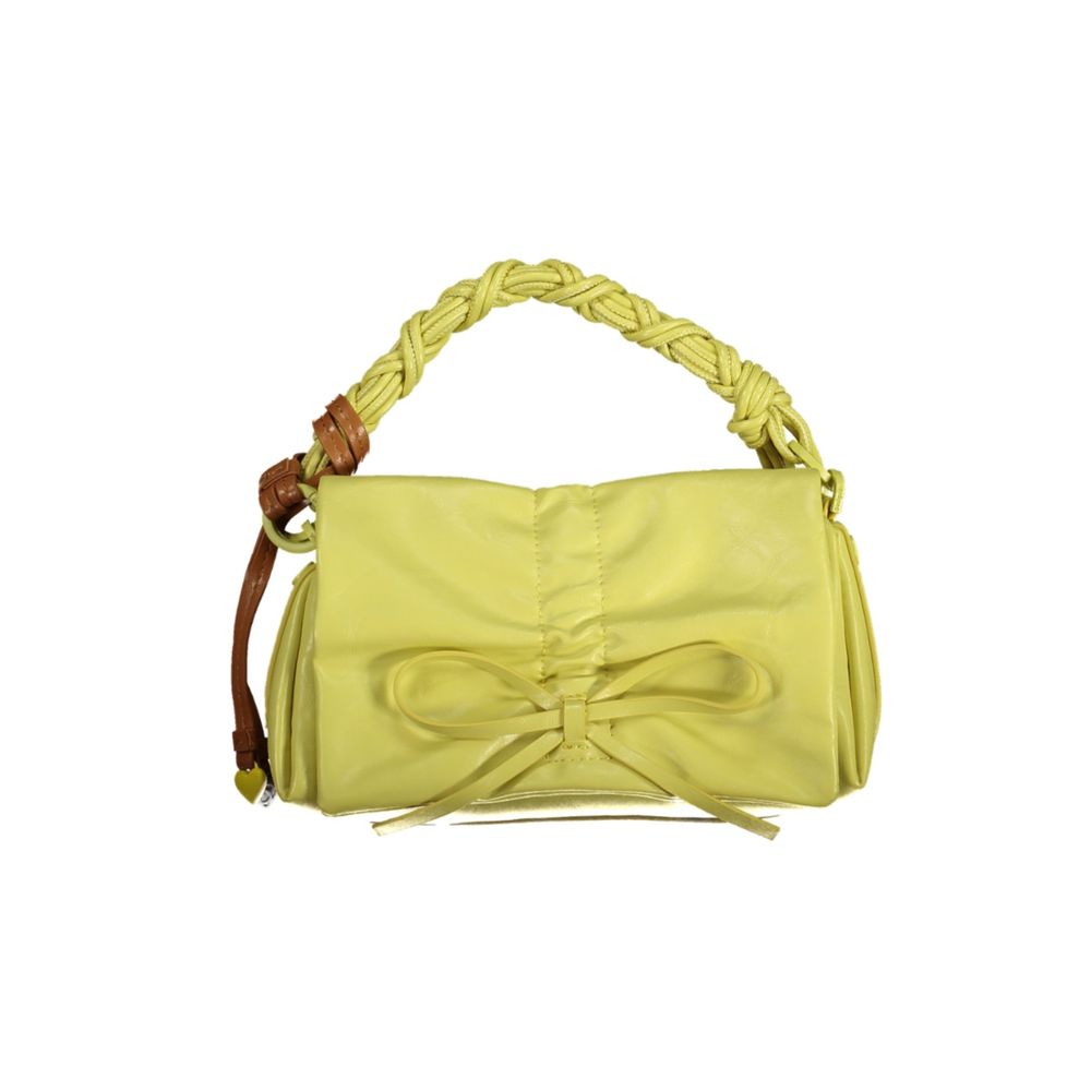 Sac à main Desigual femme mini Rodio Naron à rabat en polyuréthane jaune – DE-43344