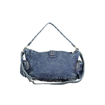 Sac à main Desigual femme Curio Banaba en coton bleu – DE-43346