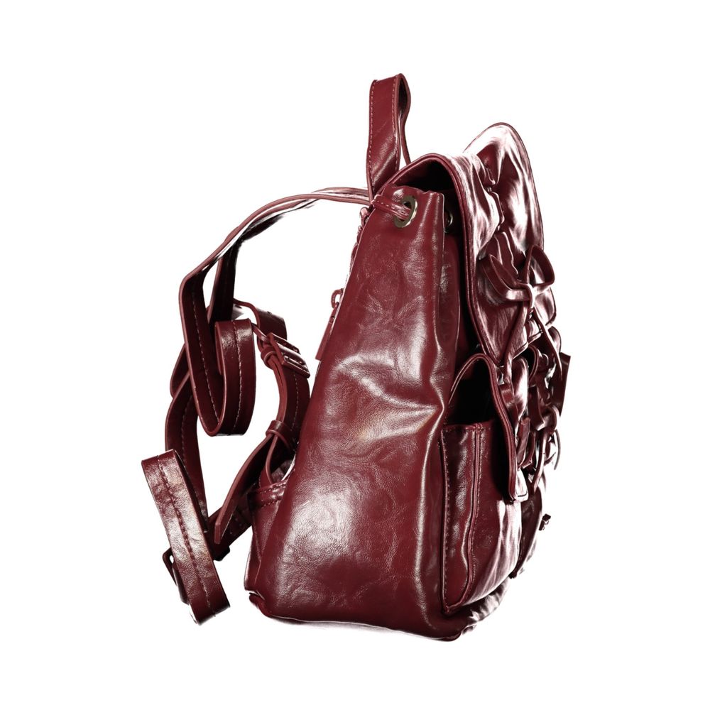 Sac à dos Desigual femme Rodio Prisa en polyuréthane bordeaux – DE-43338