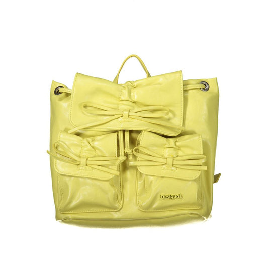 Sac à dos Desigual femme Rodio Prisa en polyuréthane jaune – DE-43339
