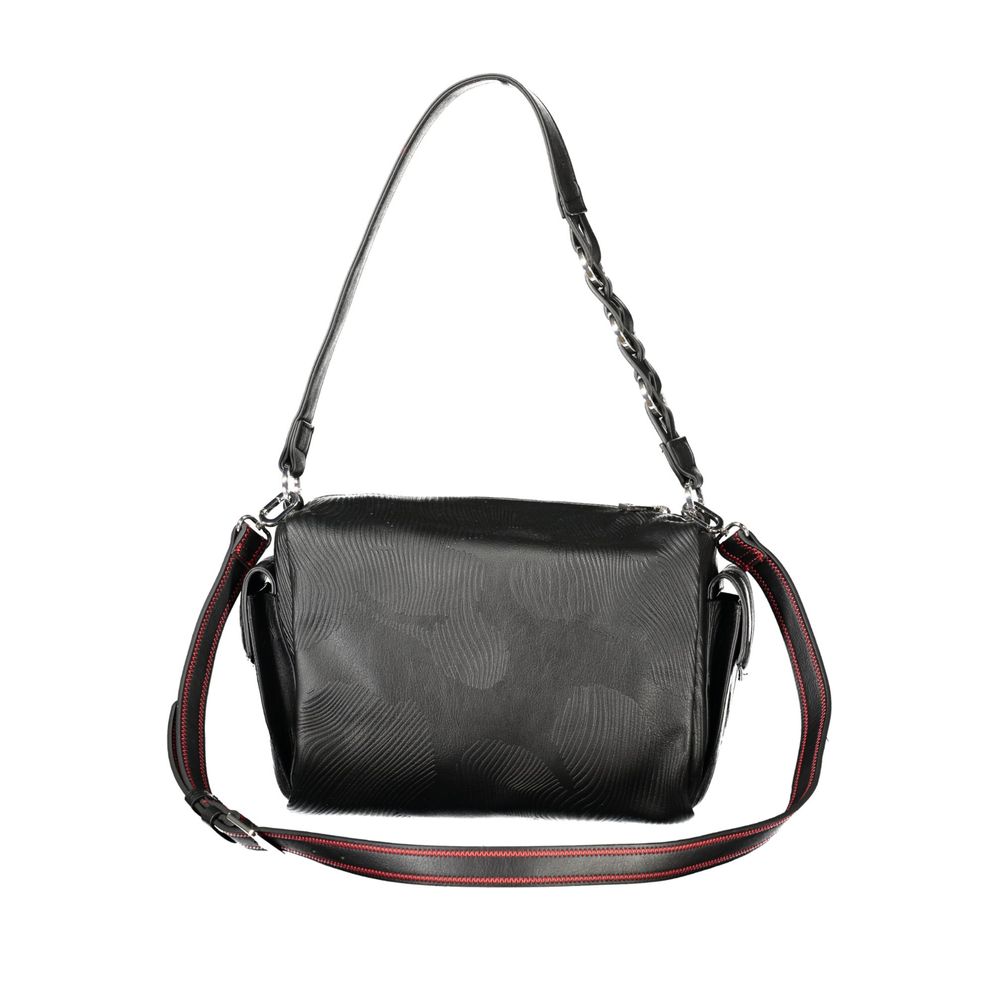 Sac porté épaule Desigual femme Mirenis Habana en polyuréthane noir – DE-43354
