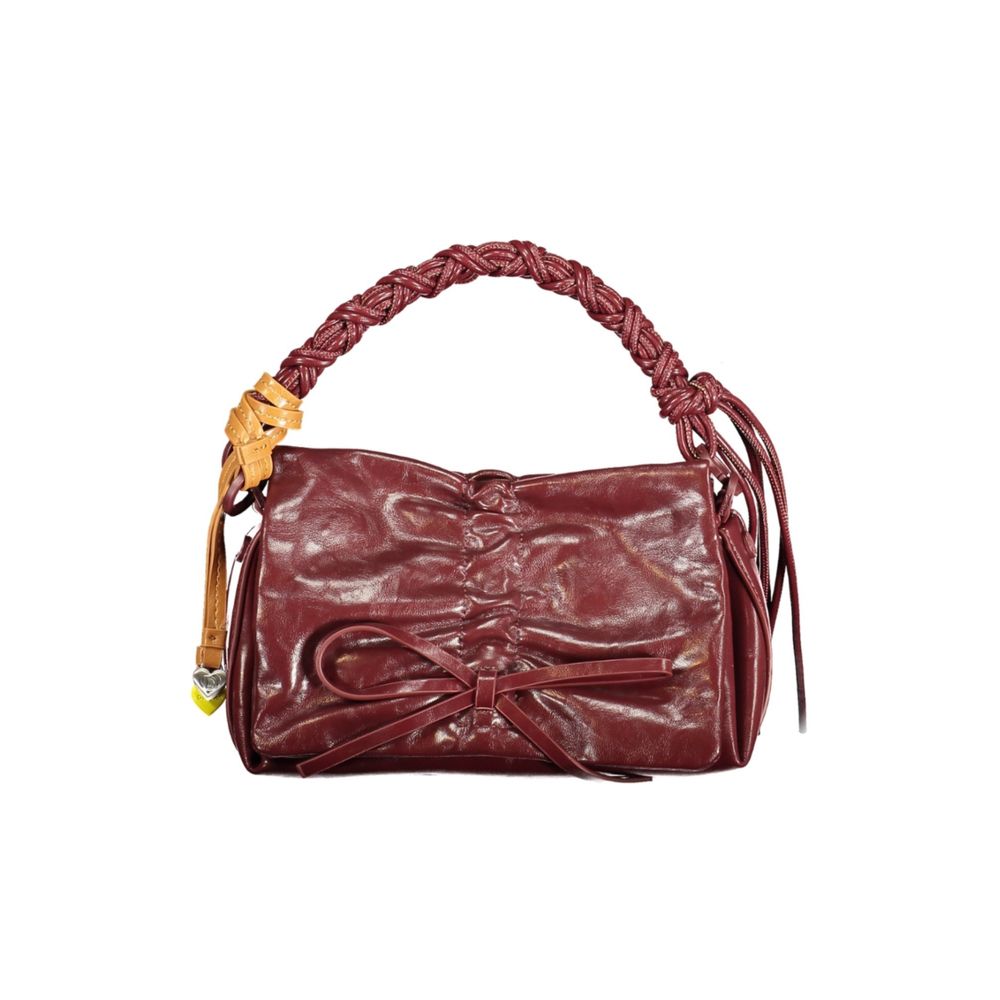 Sac à main Desigual femme mini Rodio Naron à rabat en polyuréthane bordeaux – DE-43331