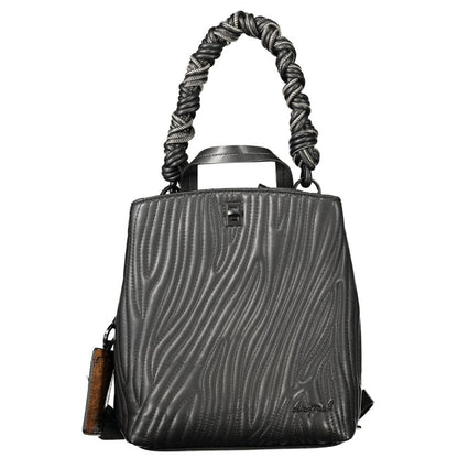 Sac à dos Desigual femme mini Helium Trokel en polyuréthane noir – DE-43321