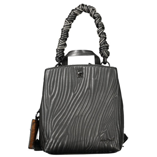 Sac à dos Desigual femme mini Helium Trokel en polyuréthane noir – DE-43321