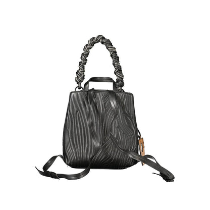 Sac à dos Desigual femme mini Helium Trokel en polyuréthane noir – DE-43321