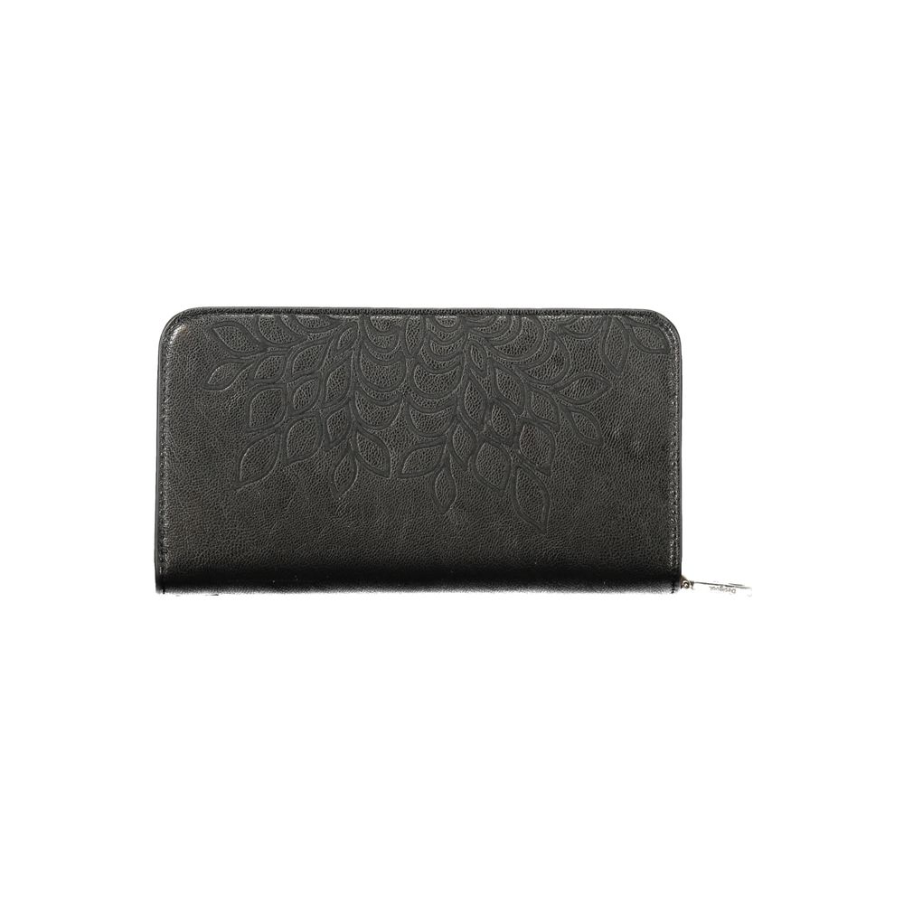 Portefeuille Desigual femme Sierra Fiona en polyuréthane noir – DE-43347