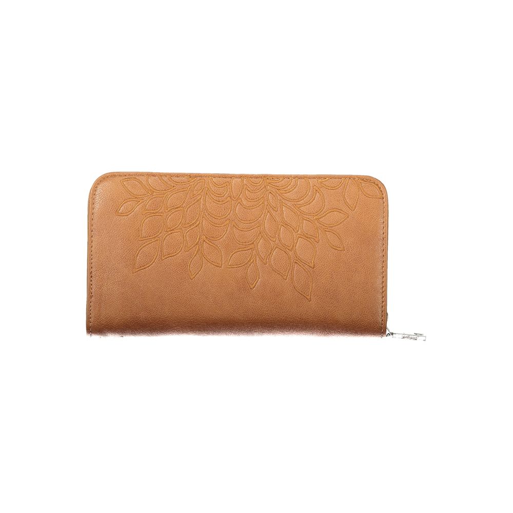 Portefeuille Desigual femme Sierra Fiona en polyuréthane marron – DE-43391