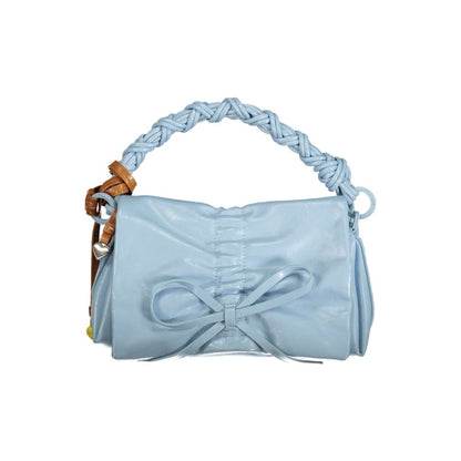 Sac à main Desigual femme mini Rodio Naron à rabat en polyuréthane bleu clair – DE-43393