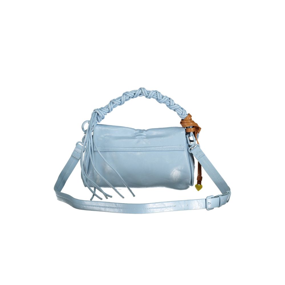Sac à main Desigual femme mini Rodio Naron à rabat en polyuréthane bleu clair – DE-43393