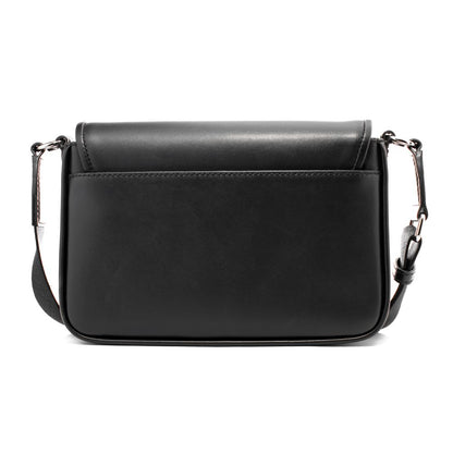 Michael Kors Sac Bandoulière En Cuir Noir Femme 24x17x8 Cm