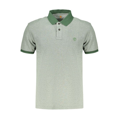 Timberland Verde Cotton Men Polo