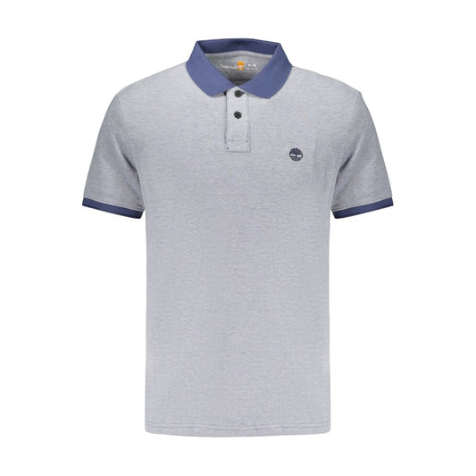 Timberland Blue Cotton Men's Polo Shirt