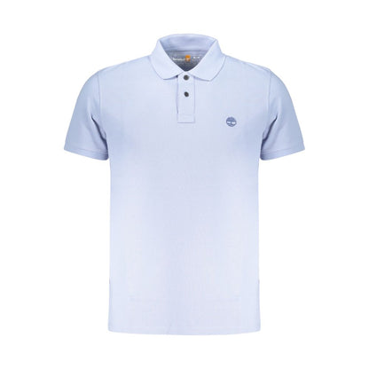 Timberland Azzurro Cotton Men Polo Shirt