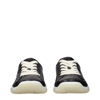 Baskets Prada femme en cuir noir – PR-15504815489289
