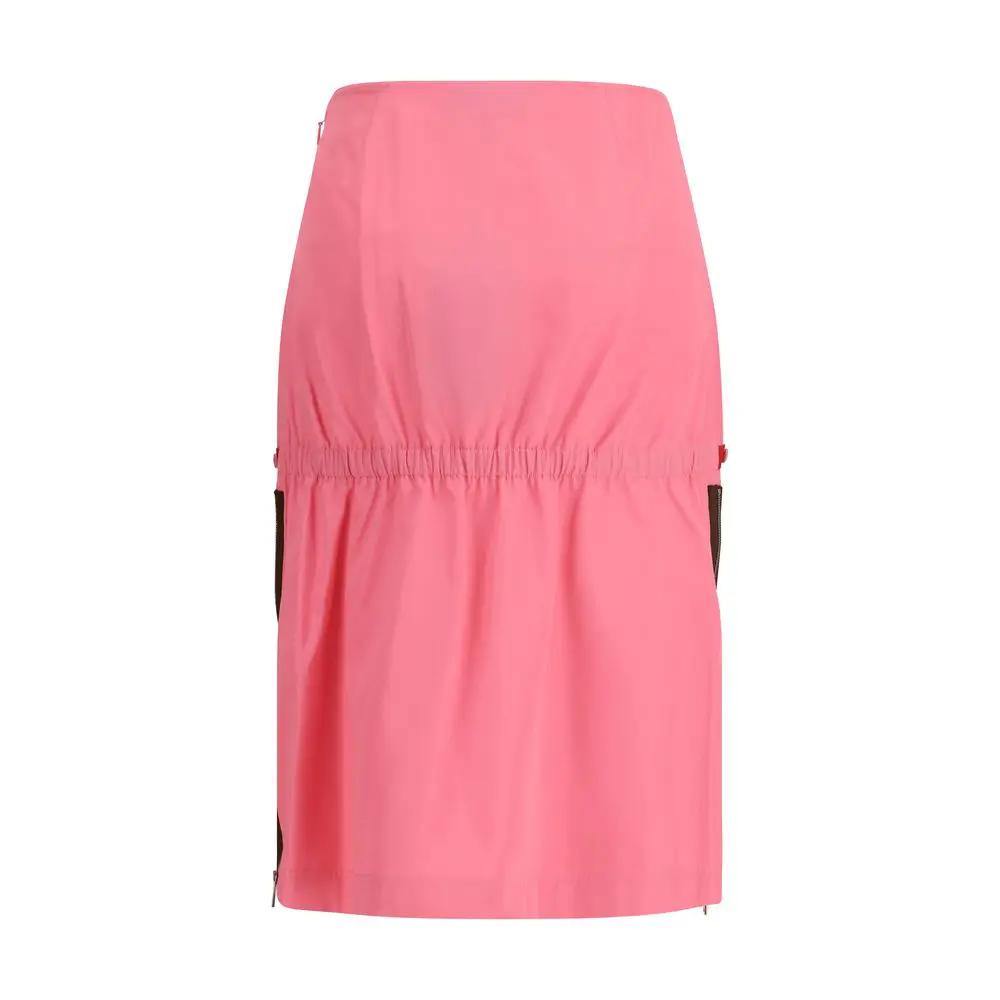 Fendi Multicolor Viscose Midi Skirt by Fendi