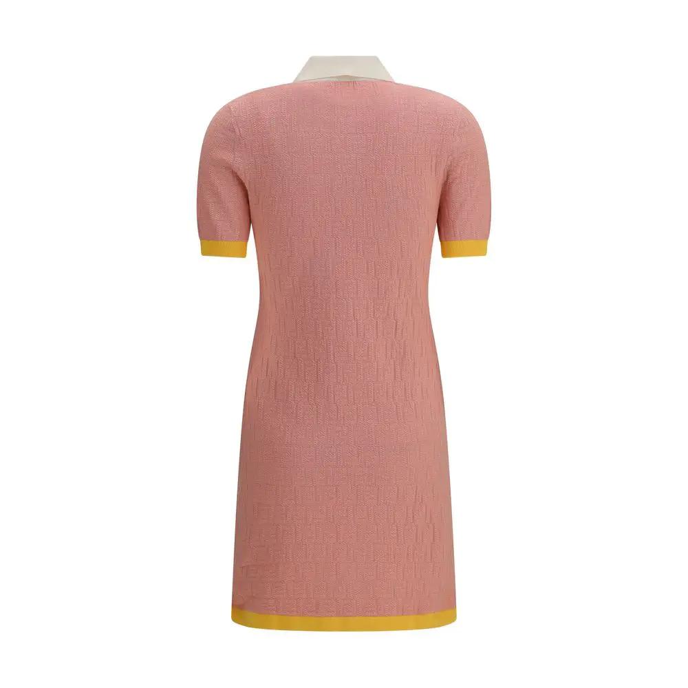 Fendi Multicolor Polyamide Casual Dress by Fendi